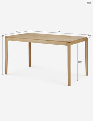 Temple Desk : Natural / 55
