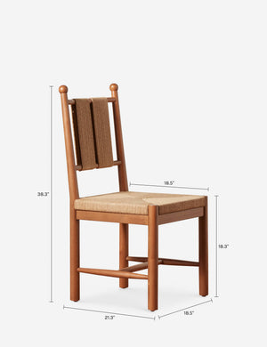 Loa Dining Chair : Nutmeg