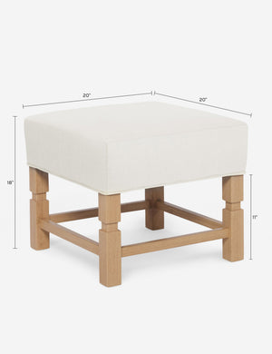 Ambleside Ottoman by Ginny Macdonald : Loden