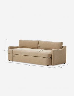 Aurelia Sofa by Amber Lewis x Four Hands : Coffee