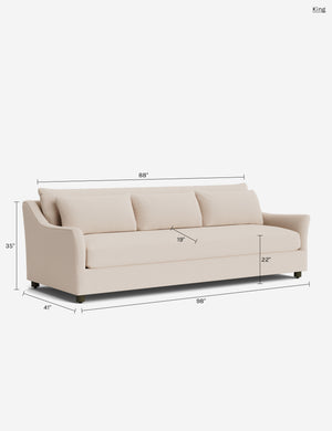 Niven Sleeper Sofa : Caramel Vintage Velvet / Queen