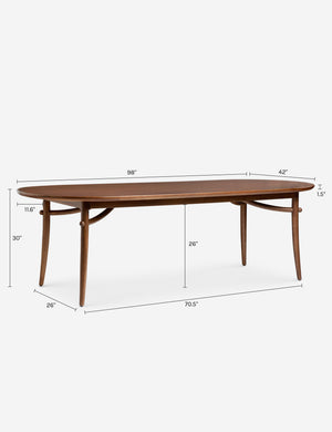 Crew Dining Table by Heidi Caillier : Cherry