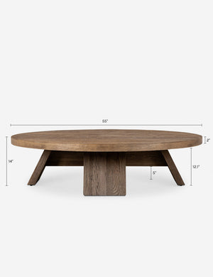 Colter Coffee Table : Natural