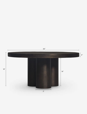 Hanke Outdoor Coffee Table : Black