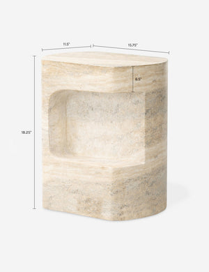 Kandinsky Side Table : Cream