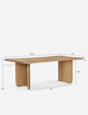 Lucas Dining Table : Natural