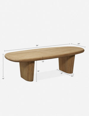 Nera Coffee Table : Natural