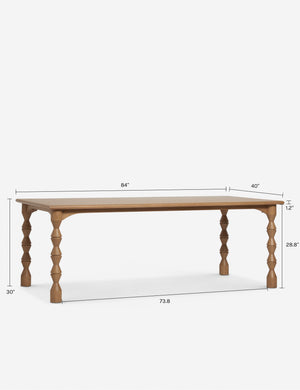 Topia Dining Table by Ginny Macdonald : Black