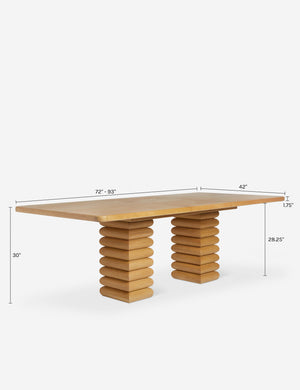 Weller Extendable Dining Table : Natural