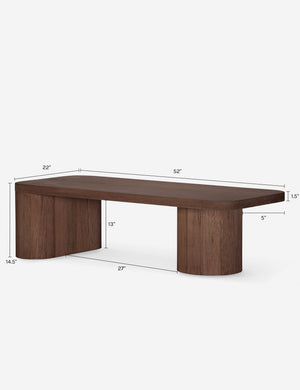 Willem Coffee Table : Brown