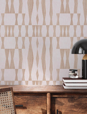 Mirin Peel + Stick Wallpaper : Textured Jute