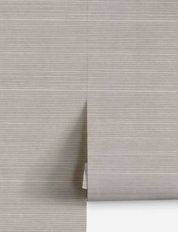 Beale Grasscloth Wallpaper, Apollo - Swatch