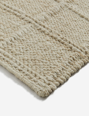 Harper Jute Rug Swatch  by Jake Arnold, Ivory