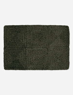 Havenhurst Handmade Jute Rug Swatch by Jake Arnold, Moss