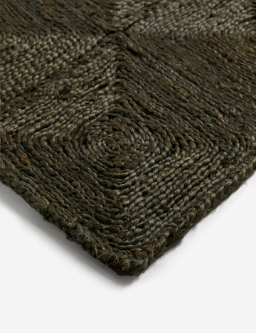 Havenhurst Handmade Jute Rug Swatch by Jake Arnold, Moss