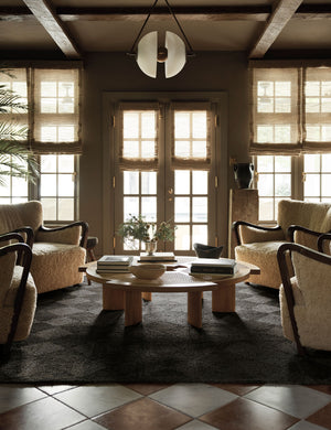 Havenhurst Handmade Jute Rug Swatch by Jake Arnold, Washed Black