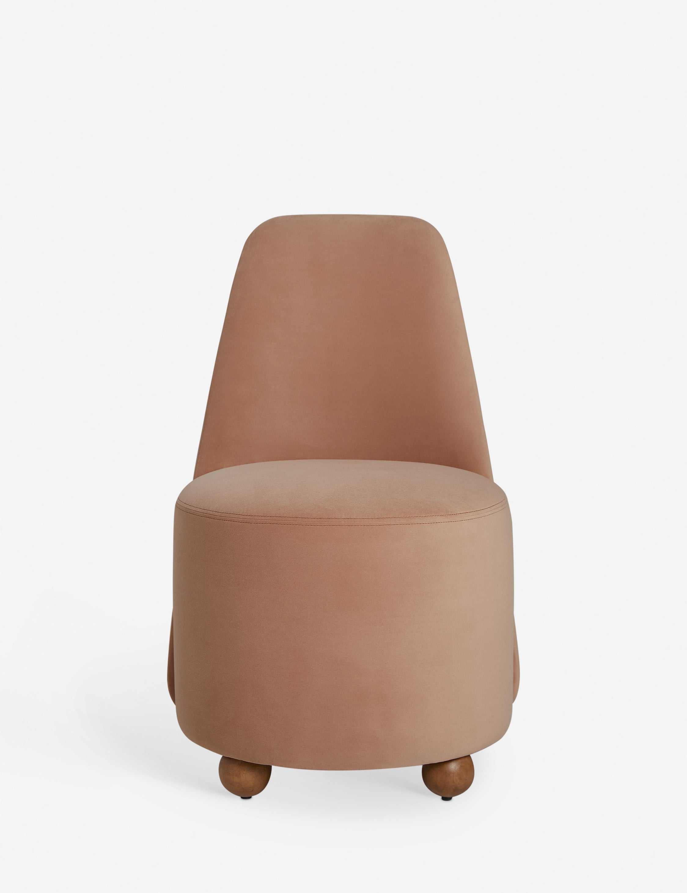 Open Box: Judson Dining Chair, Blush Performance Velvet