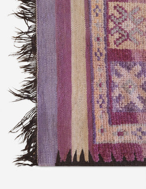 Vintage Moroccan Hand-Knotted Wool Rug No. 62, 5'4