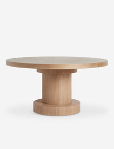 Open Box: Karine Round Dining Table, Natural