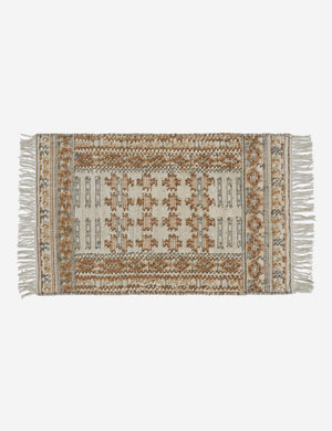 Keziah Flatweave Jute-Blend Rug Swatch, Slate