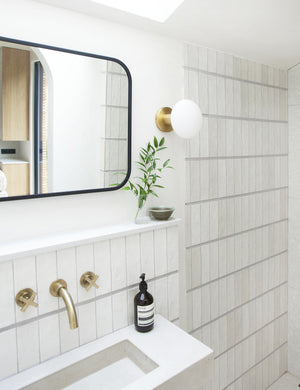 Lochan Outdoor Sconce with Oval by Tala : Brass