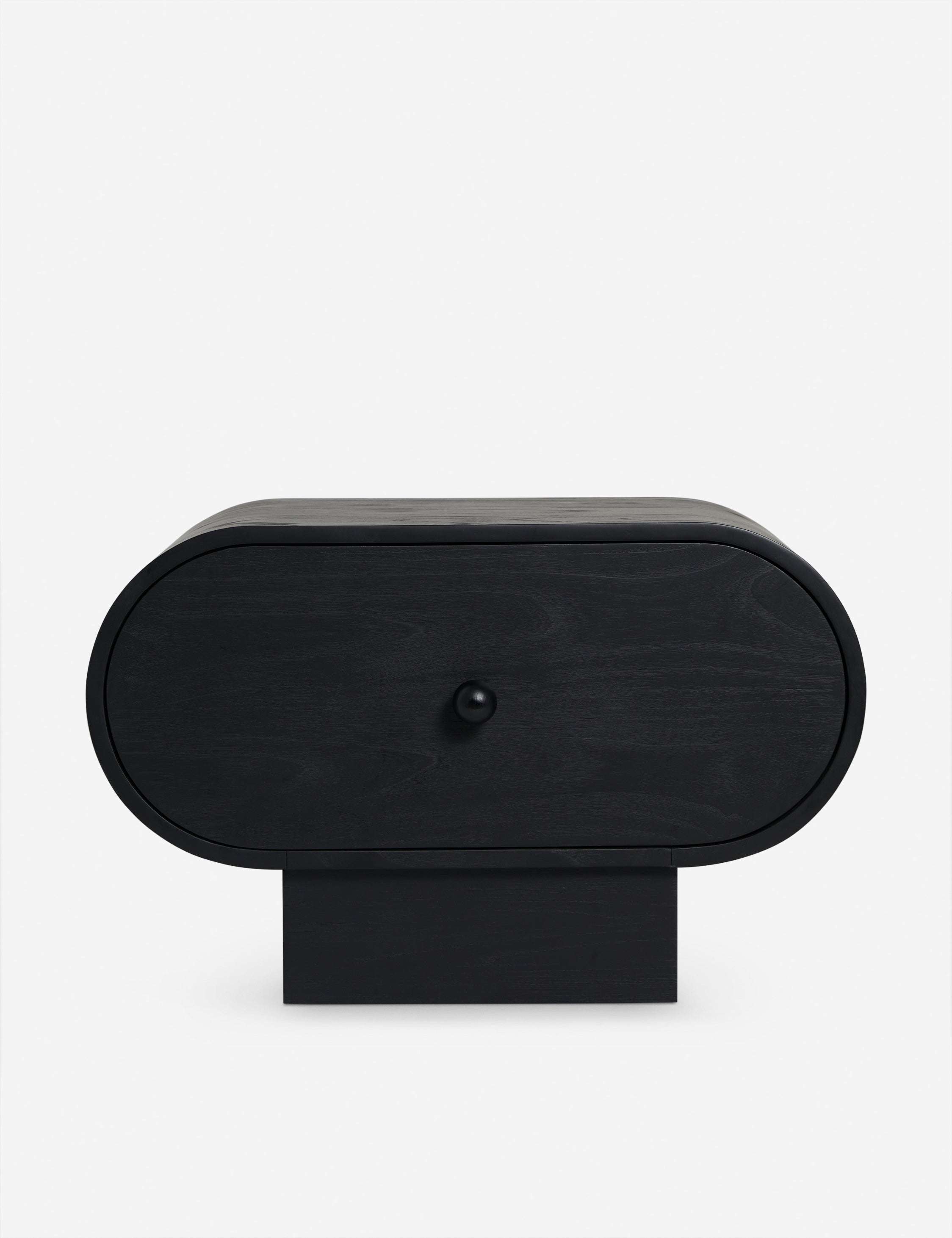 Open Box: Laughlin Nightstand, Black by Sarah Sherman Samuel