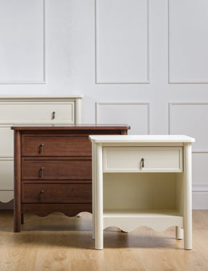 Millie Nightstand : Walnut Oak