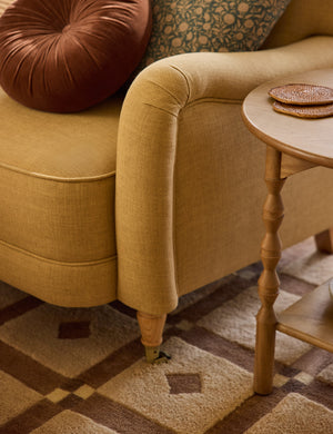 Middleton Chaise Sectional Sofa by Ginny Macdonald : Dusty Rose Performance Cotton Weave / Right-Facing