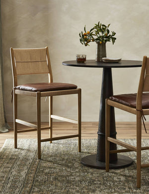 Dara Bar and Counter Stool by Amber Lewis x Four Hands : Dune / Counter