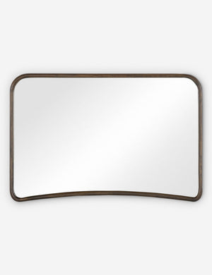 Picart arched base slim frame mantel mirror