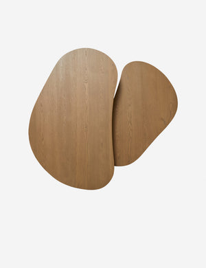 Open Box: Heiko Nesting Coffee Table (Set of 2), Natural Oak