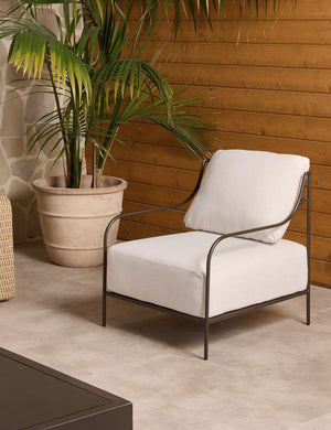 Montfort Outdoor Accent Chair : Fawn