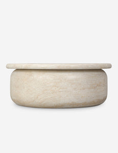 Open Box: Dayna Coffee Table, Faux Travertine by Amber Lewis x Four Hands