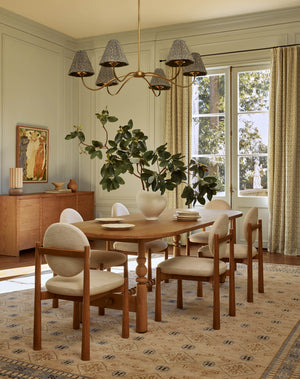 Blume Oval Dining Table : Natural / 98