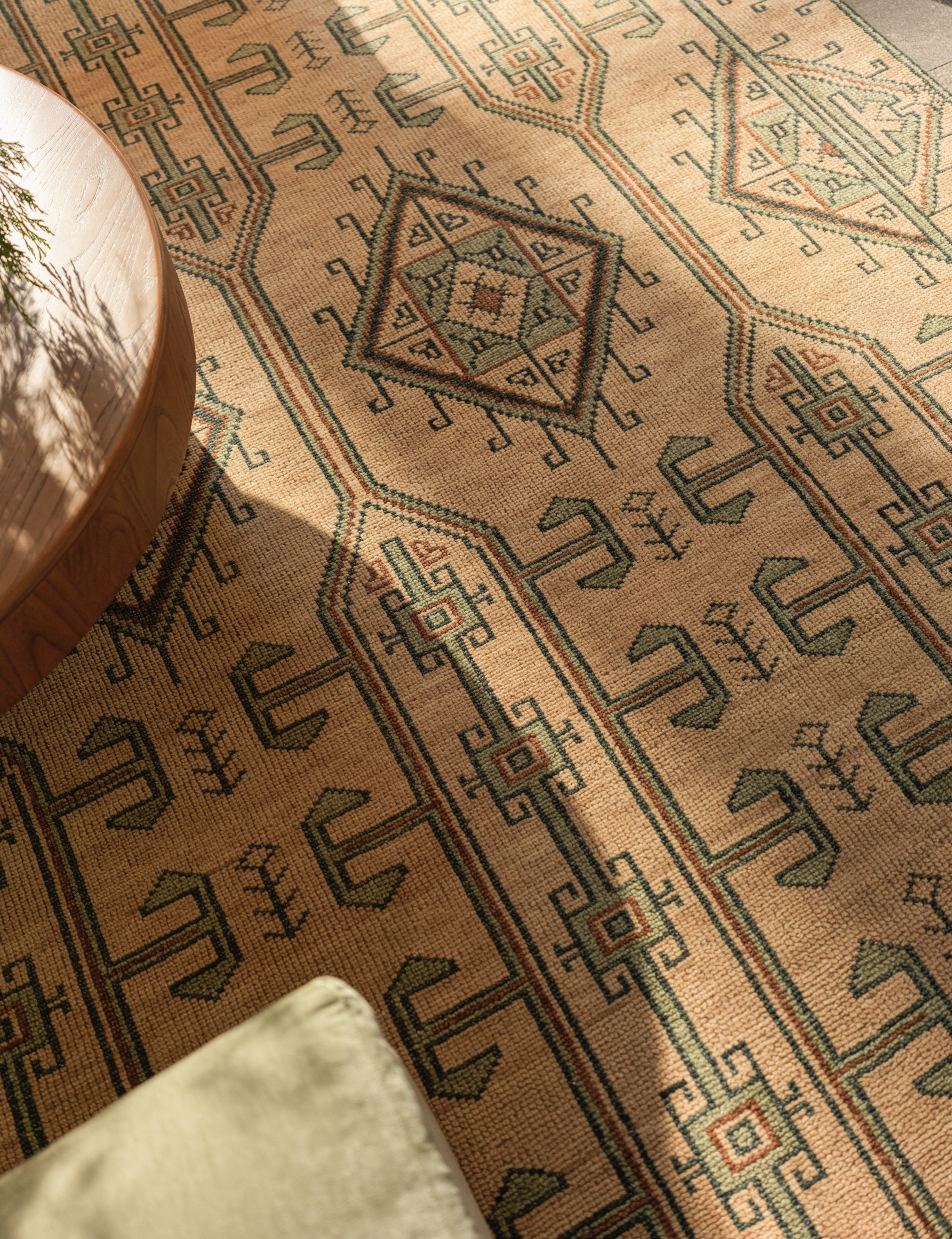 Vishal Hand-Knotted Wool Rug Swatch