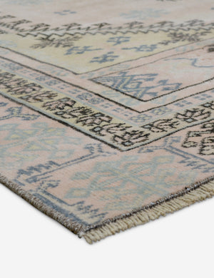 Vintage Turkish Hand-Knotted Wool Rug No. 423, 4'5