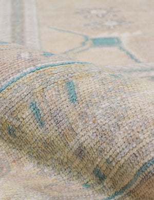 Vintage Turkish Hand-Knotted Wool Rug No. 416, 5'1