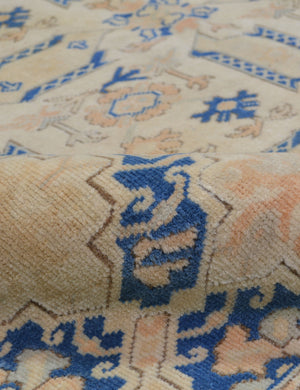Vintage Turkish Hand-Knotted Wool Rug No. 425, 5' x 6'9