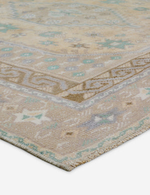 Vintage Turkish Hand-Knotted Wool Rug No. 428, 4'8