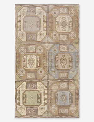 Vintage Turkish Hand-Knotted Wool Rug No. 434, 4' x 7'