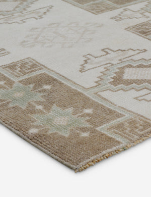Vintage Turkish Hand-Knotted Wool Rug No. 436, 4' x 5'10