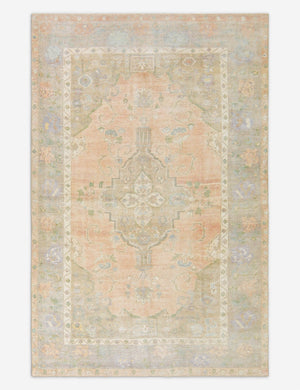 Vintage Turkish Hand-Knotted Wool Rug No. 479, 5' 4