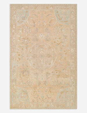 Vintage Turkish Hand-Knotted Wool Rug No. 481, 6' x 9' 1