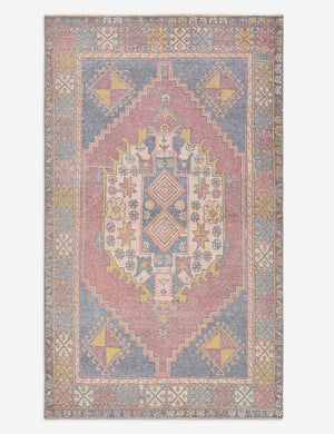 Vintage Turkish Hand-Knotted Wool Rug No. 500, 3' 11