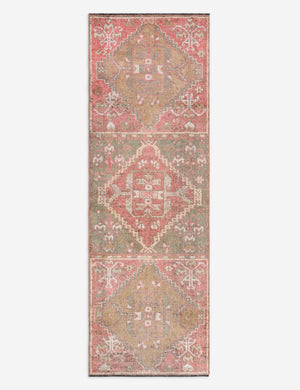 Vintage Turkish Hand-Knotted Wool Runner Rug No. 274, 3' 3