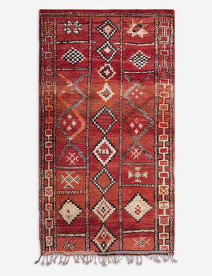 Vintage Moroccan Rug no. 74, 4' x 6'9