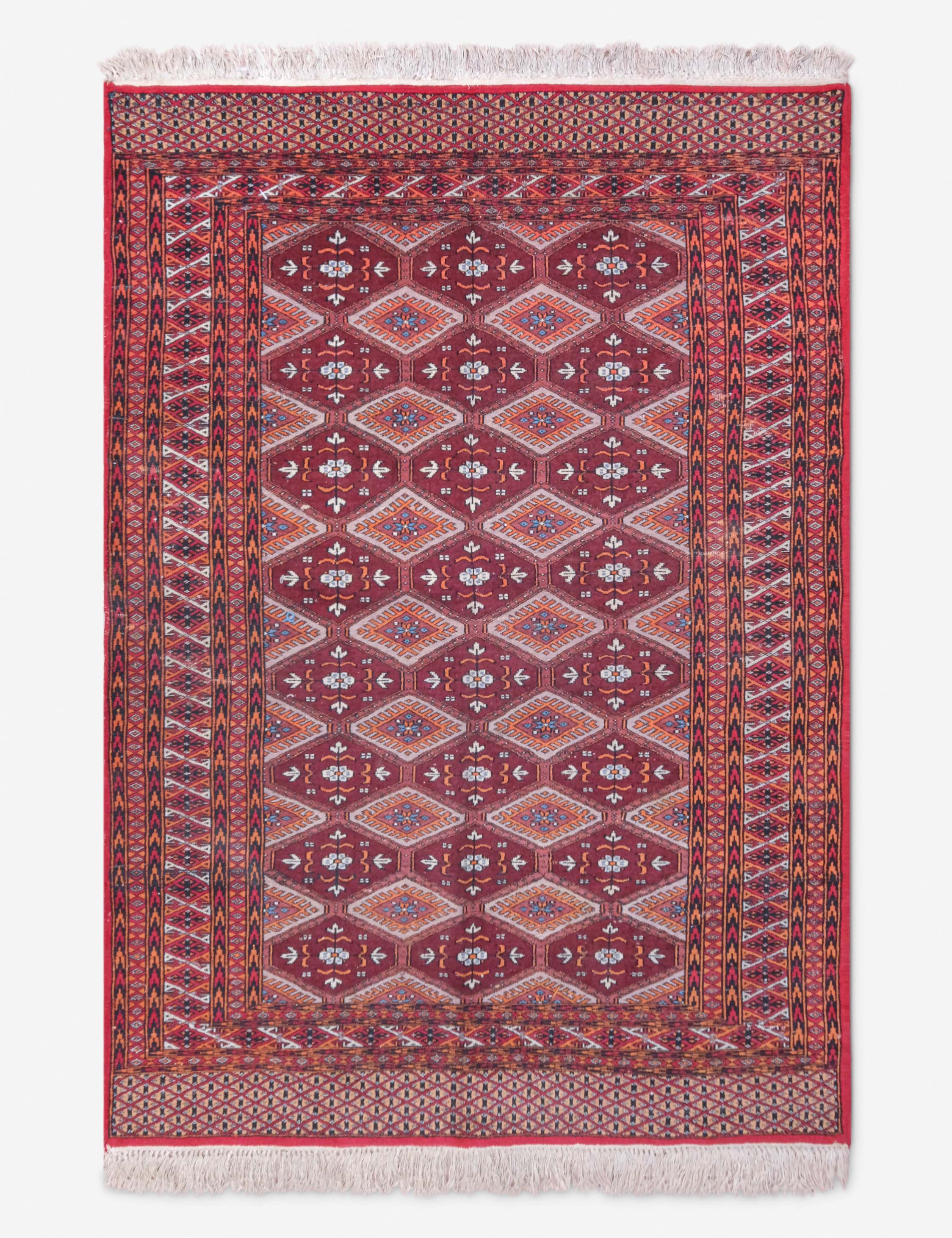 Vintage Moroccan Rug no. 86, 4' x 5'8"