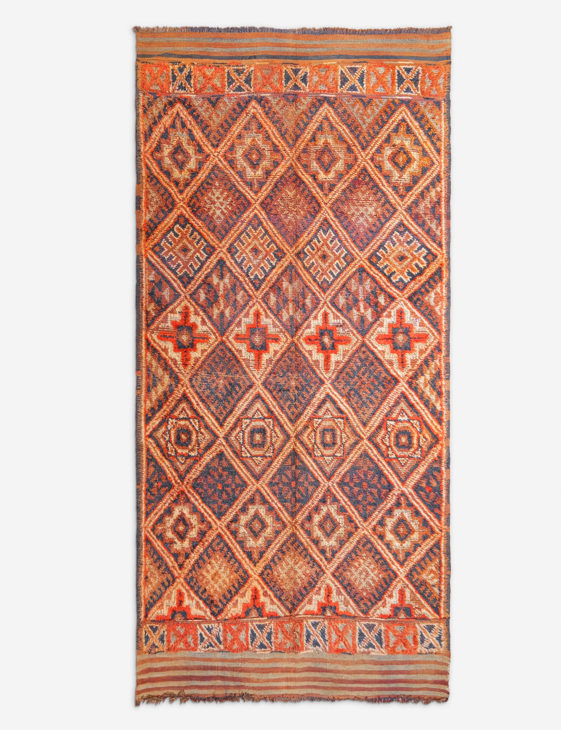 Vintage Moroccan Rug no. 100, 5'7" x 11'9"
