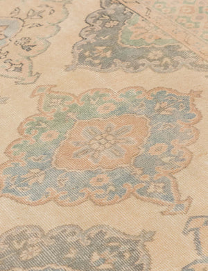 Vintage Turkish Hand-Knotted Wool Runner Rug No. 295, 4'3