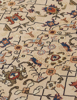 Vintage Turkish Hand-Knotted Wool Rug No. 537, 6'3
